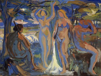 Das Urteil des Paris, ca. 1913-15 von Paul Altherr